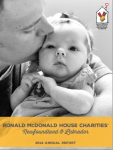 Ronald McDonald's House Newfoundland and Labrador 2014 Annual Report